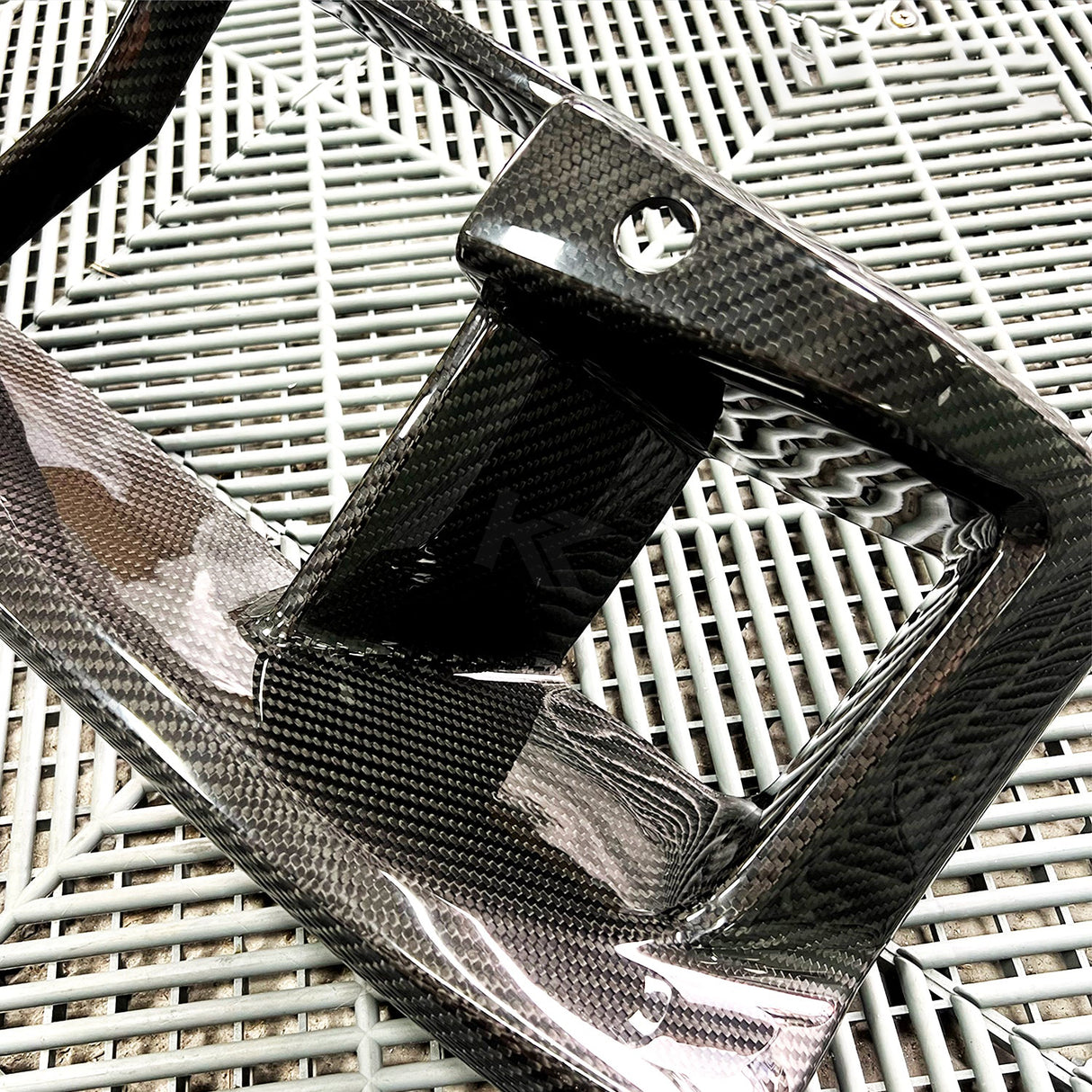 BMW 2 Series G87 M2 Carbon Fiber Front Bumper Center Lower Grille Kit (2023+)