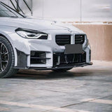 BMW 2 Series G87 M2 Carbon Fiber Front Bumper Center Lower Grille Kit (2023+)