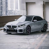 BMW 2 Series G87 M2 Carbon Fiber Front Bumper Center Lower Grille Kit (2023+)