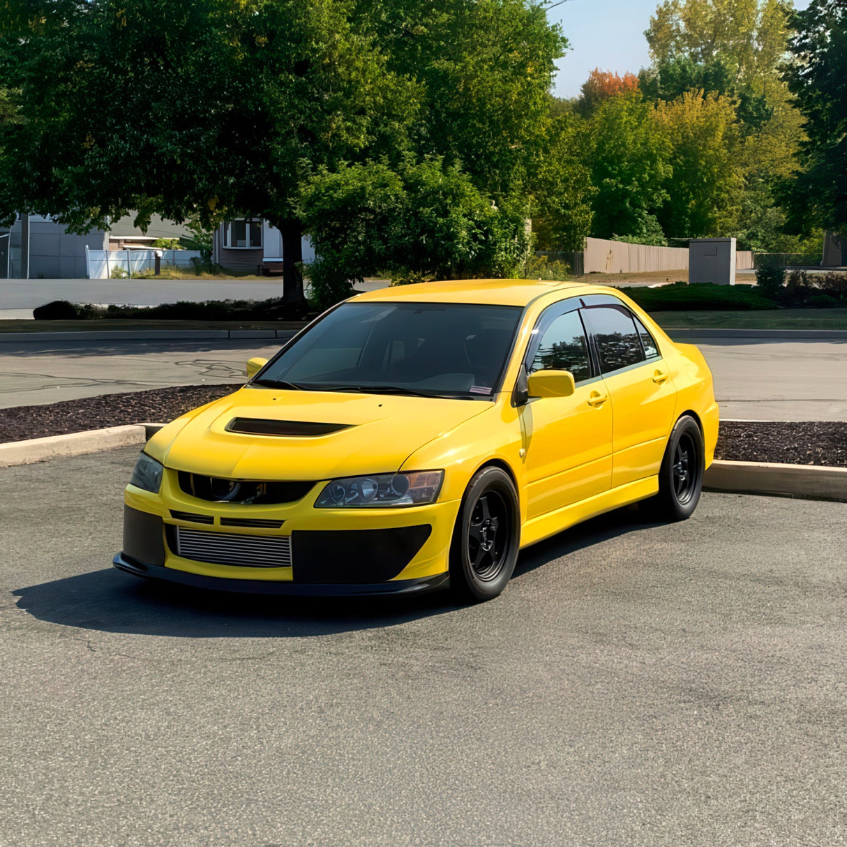 JDC Carbon Fiber Bumper Shutters | Mitsubishi Evo 8