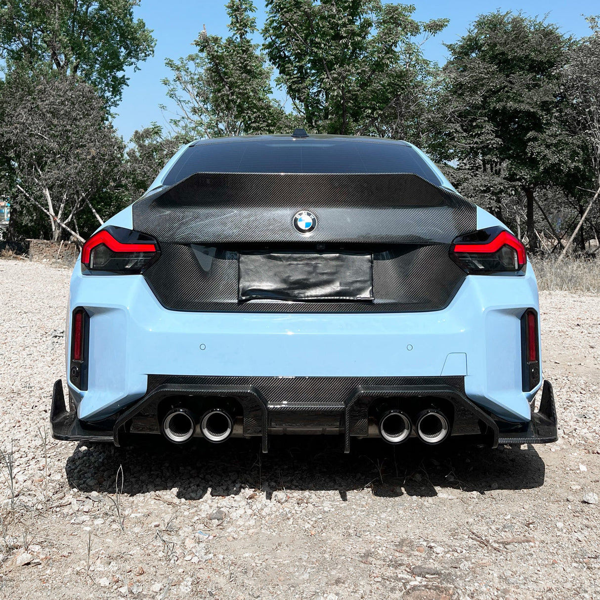 BMW 2 Series G87 M2 Carbon Fiber AD Diffuser 3pcs (2023+)