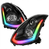 NTXGLOW RGB headlights (2003 - 2007 Infiniti G35 coupe)