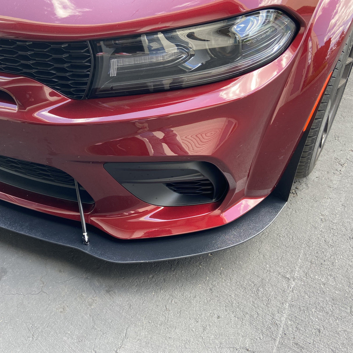 Charger 20-23 Widebody Splitter Extension