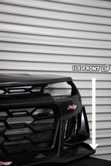 2010-2015 Chevy Camaro ZL1 1LE Track Package Front Bumper Conversion 11pcs Full Kit Flat BLK Body Kit