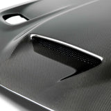 2015-2024 Dodge Challenger Hellcat Style Carbon Fiber Hood