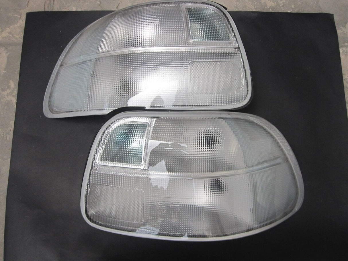 1993-1997 Honda Civic Del Sol Clear Tail Light Lenses
