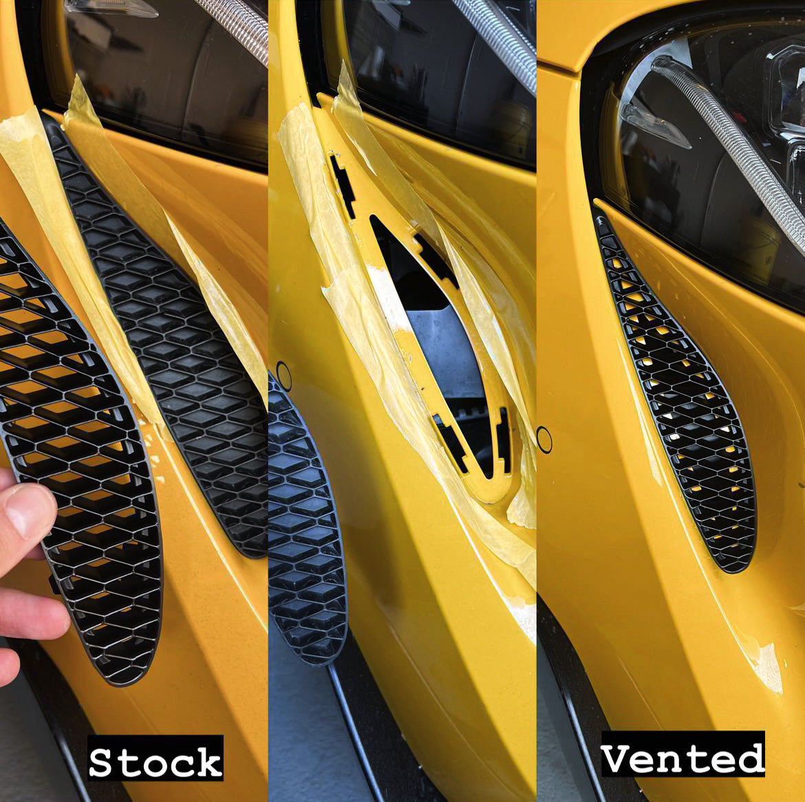 Open Front Vents for GR Supra (A90/91)