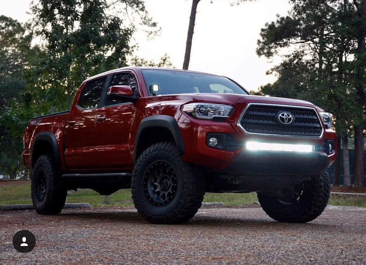 32" Lower Bumper Hidden LED Light Bar Kit Fits 2016-2023 Toyota Tacoma