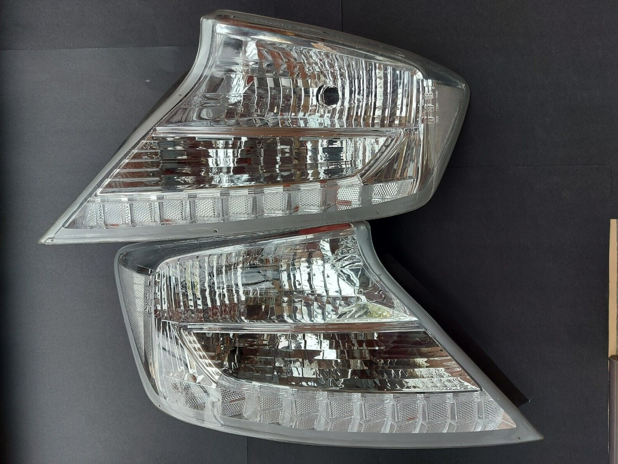 2012-2013 Honda Civic Coupe Clear Tail Light Lenses