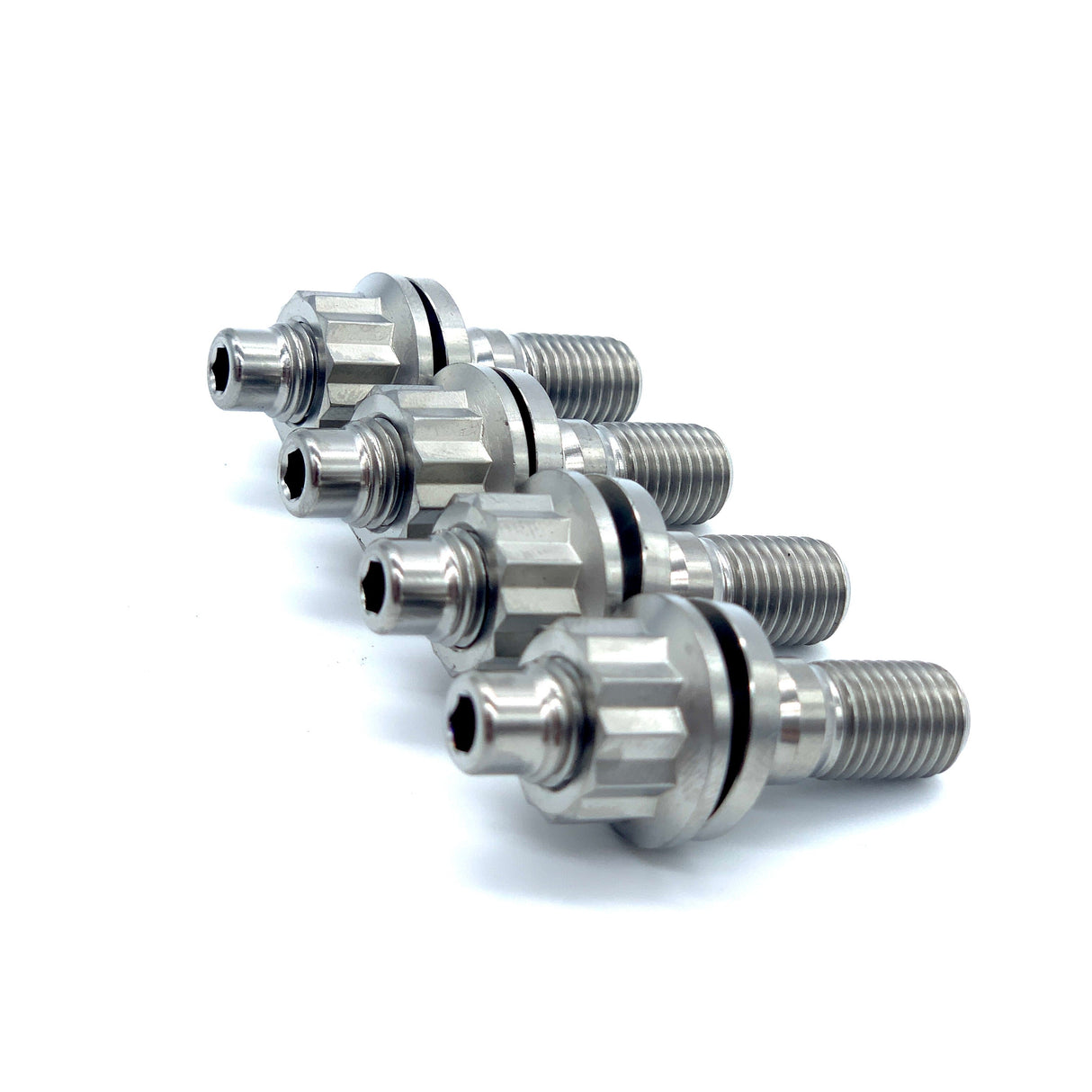 JDC Titanium Turbo to Manifold Stud Kit | Mitsubishi Evo 4-10/Universal