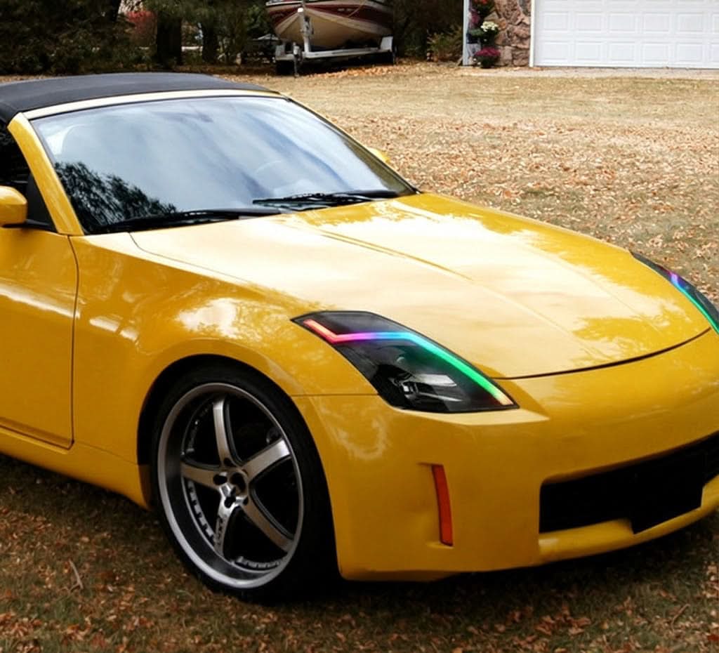 NTXGLOW RGB headlights (2003 - 2005 nissan 350z) – K2 Industries