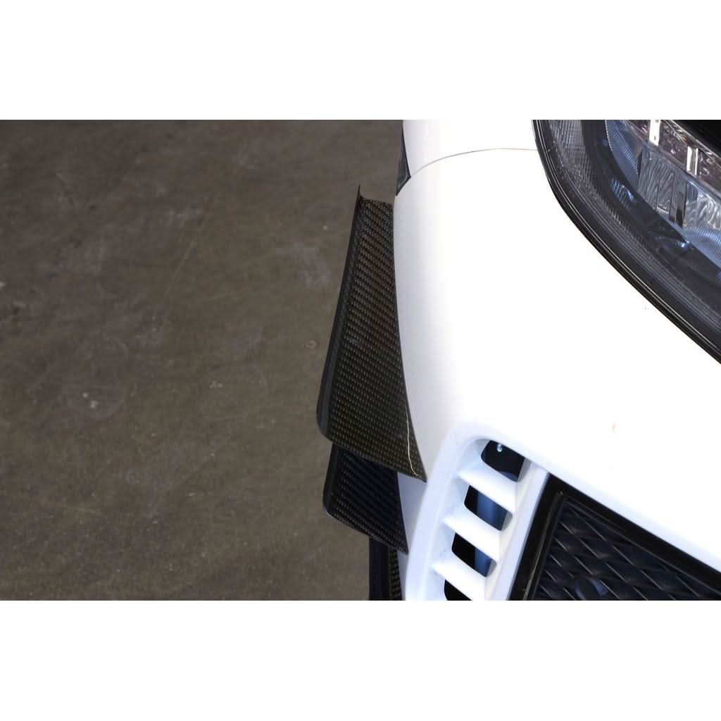 Honda FK8 Civic Type R Carbon Fiber Front Bumper Canards 2017 - 2021
