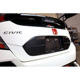 Carbon Fiber Honda FK8 Civic Type R License Plate Backing 2017 - 2021