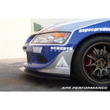 Mitsubishi Evolution 8 (Evo 8) Carbon Fiber Front Wind Splitter 2003-2005