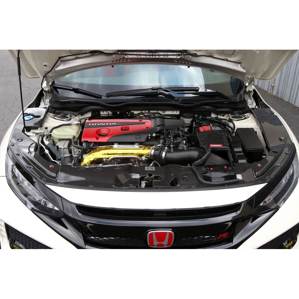 Carbon Fiber Honda FK8 Civic Type R Radiator Cooling Plate 2017-2021