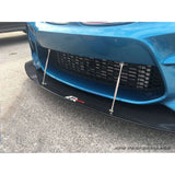 BMW F87 M2 Stock Bumper Carbon Fiber Front Wind Splitter 2016-2021