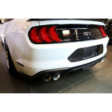 Carbon Fiber Ford Mustang License Plate Backing 2018-2023