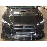 Mitsubishi Evolution X (Evo X) with APR Lip Carbon Fiber Front Wind Splitter 2008-2016