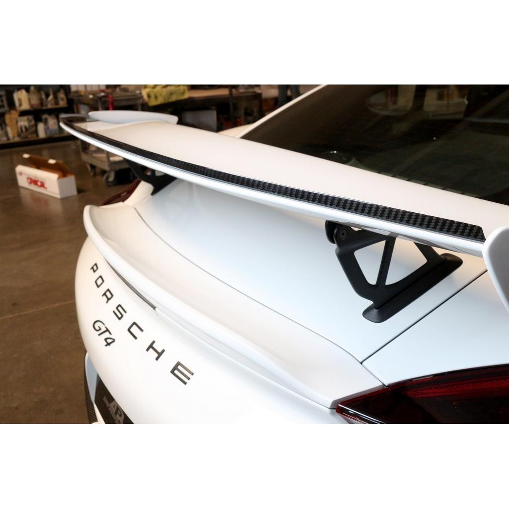 Carbon Fiber Porsche 981 Cayman GT4 Gurney Flap 2015-2016