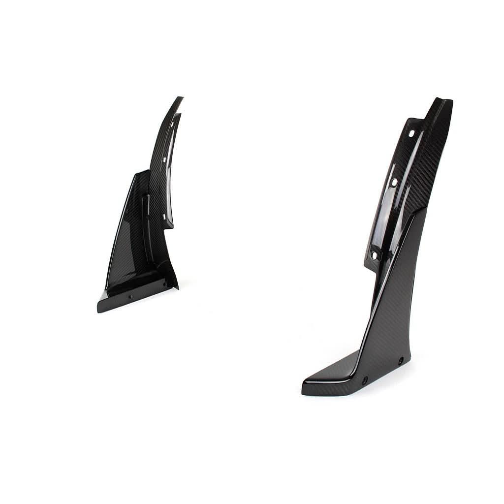 Chevrolet Corvette C7 Z06 Carbon Fiber Front Bumper Canards and Spats