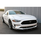 Ford Mustang S550 Carbon Fiber Front Wind Splitter 2018-2023