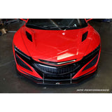 Acura NSX Stock Bumper Carbon Fiber Front Wind Splitter 2016 - 2022