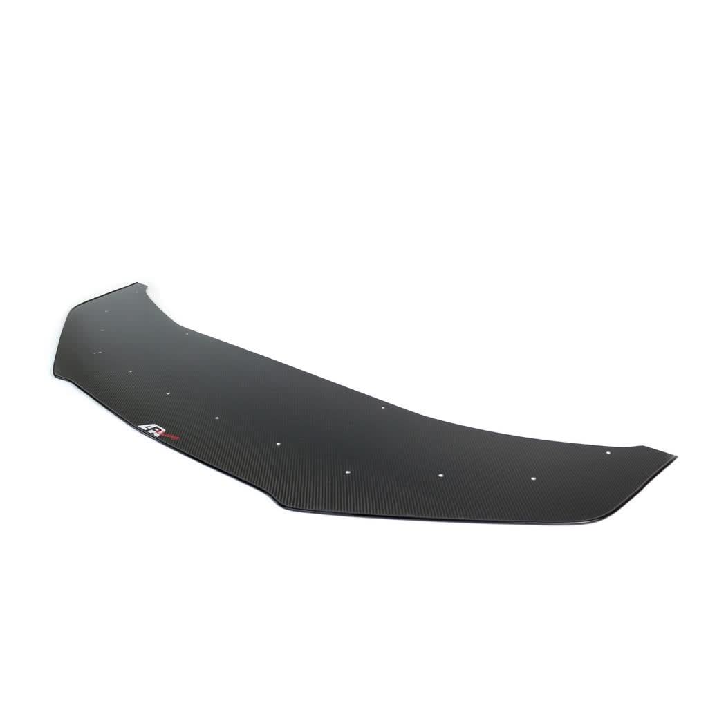 Honda FK8 Civic Type R with OEM Lip Carbon Fiber Front Wind Splitter 2017-2021
