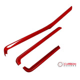 C8 Corvette Dash Chrome Trim Carbon Fiber Cover Kit