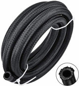 AN16 16AN Black Nylon Braided Stainless Steel Hose / Sold Per Foot