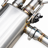 Valved Stainless Steel Catback Exhaust System for Jaguar F‑TYPE V8 5.0T