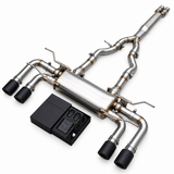 Valved Stainless Steel Catback Exhaust System for Jaguar F‑TYPE V8 5.0T