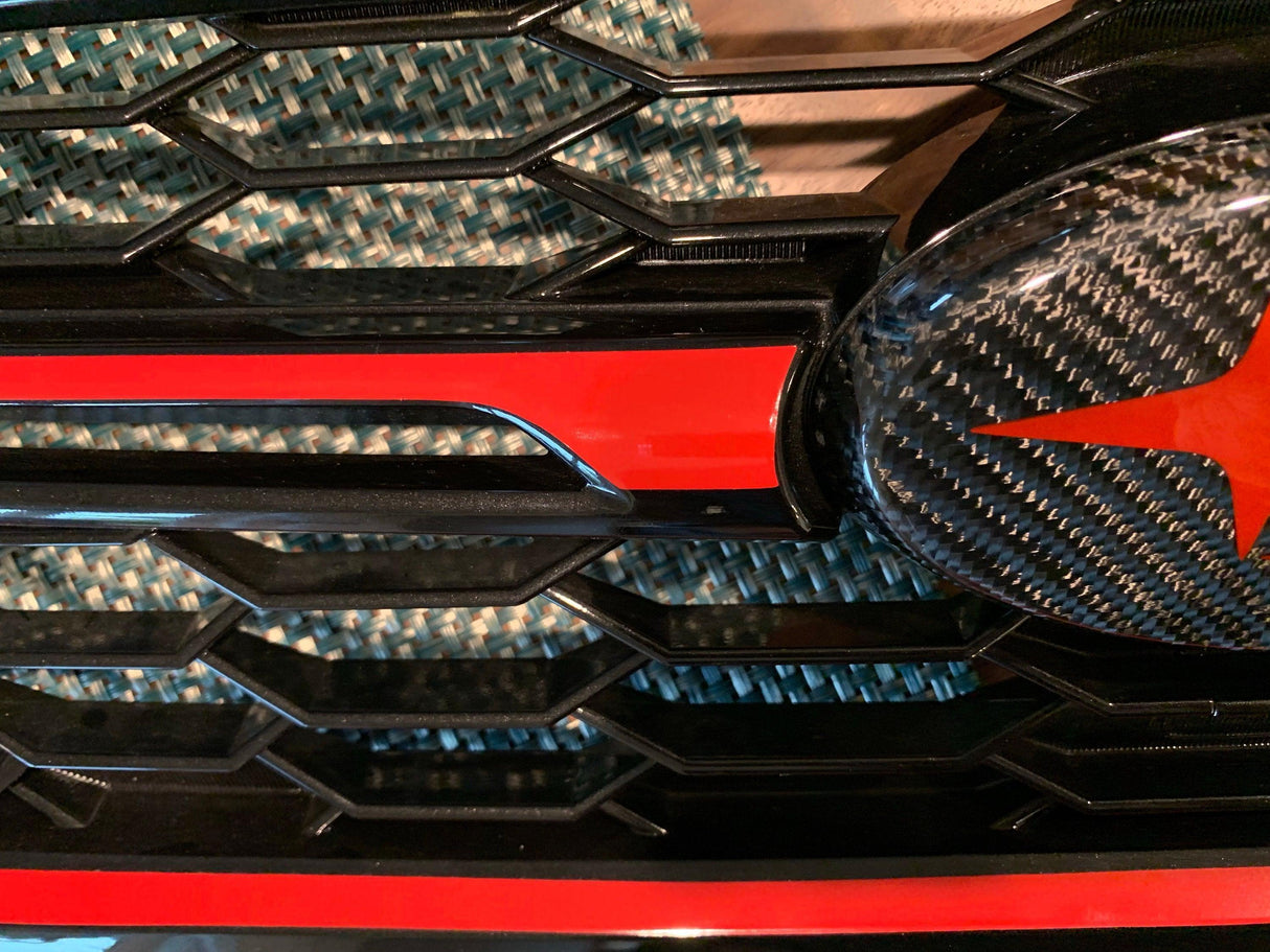 Japanese Style Grille Pinstripe - 2018-2021 WRX & STI