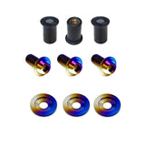 JDC Titanium A/C Service Valve Cover Kit | Honda S2000