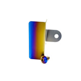 JDC Titanium Cam Position Sensor Heat Shield | Mitsubishi Evo X