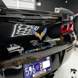JDC Titanium Front/Rear Badge | 2014-2019 C7 Corvette