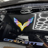 JDC Titanium Front/Rear Badge | 2014-2019 C7 Corvette