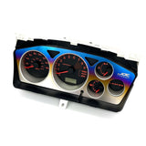 JDC Titanium Gauge Cluster Overlay | Evo 7/8/9