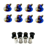 JDC Titanium Radiator Cooling Shroud Plastic Clip Replacement Kit | Nissan R35 GT-R