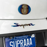 JDC Titanium "Supra" Badge | A90 Toyota Supra