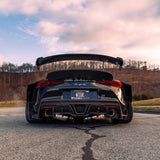 JDC Titanium "Supra" Badge | A90 Toyota Supra