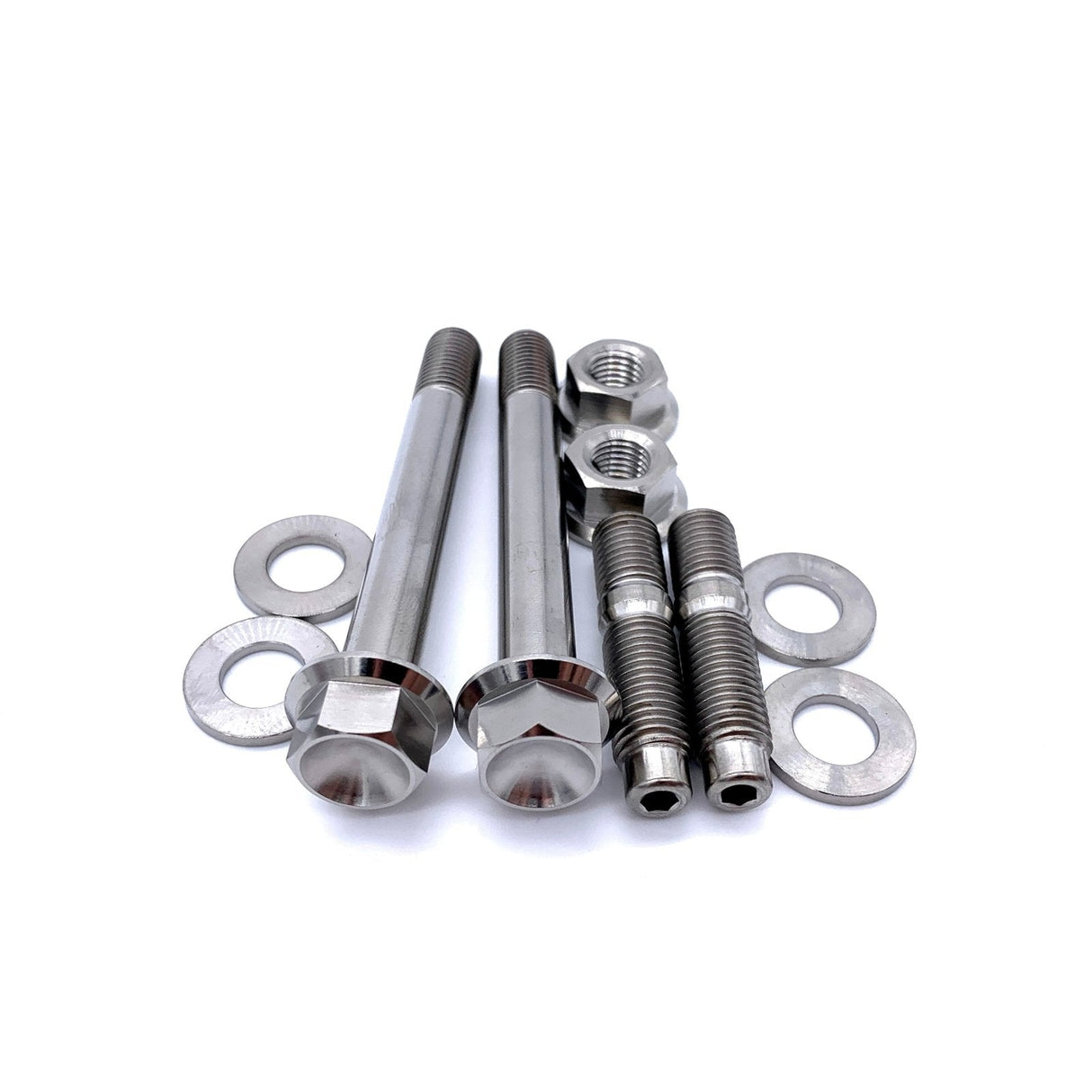 JDC Titanium Turbo to Manifold Hardware Kit for FP Manifolds | Evo 4-9/DSM