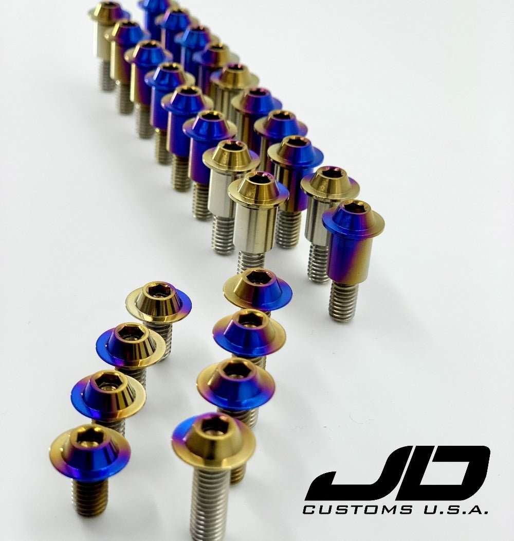 JDC Titanium Valve Cover Hardware Kit | Mitsubishi Evo X