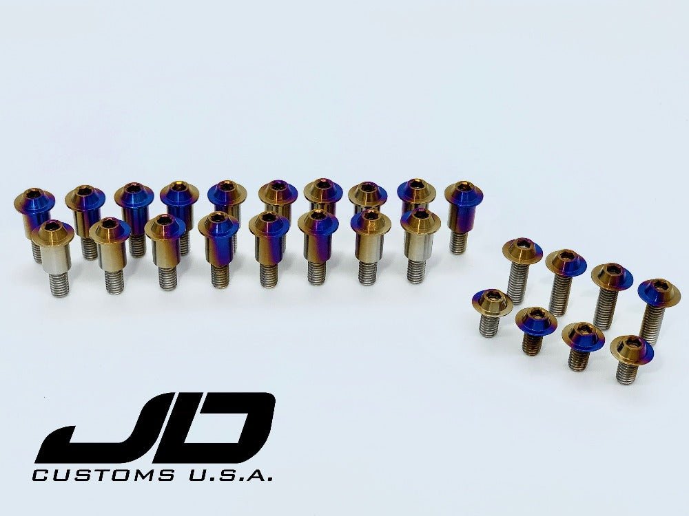 JDC Titanium Valve Cover Hardware Kit | Mitsubishi Evo X