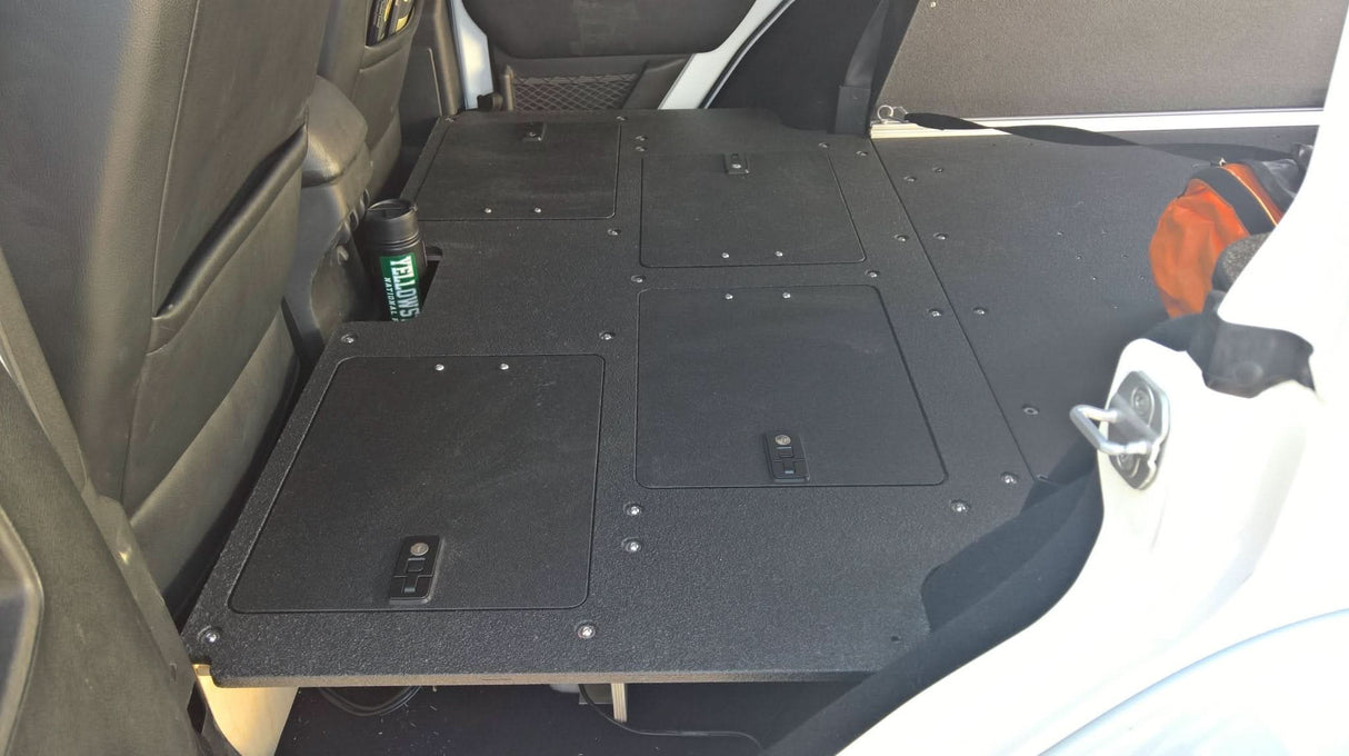 Legacy Product - Jeep Wrangler 2007-2018 JKU 4 Door - Second Row Seat Delete Plate System