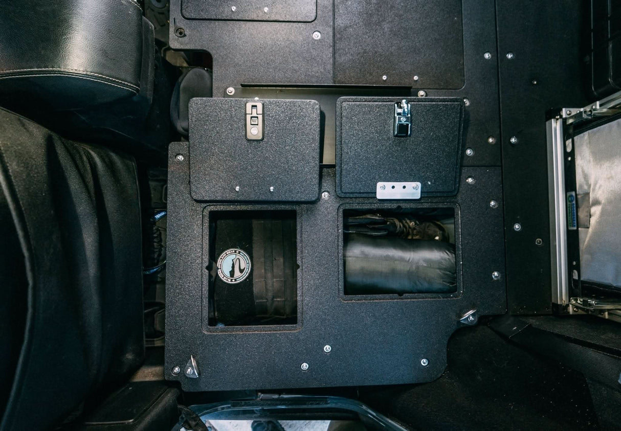 Legacy Product - Jeep Wrangler 2007-2018 JKU 4 Door - Second Row Seat Delete Plate System