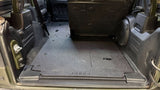 Jeep Wrangler 2018-2023 JLU 4 Door - Second Row Seat Delete Plate System - V2