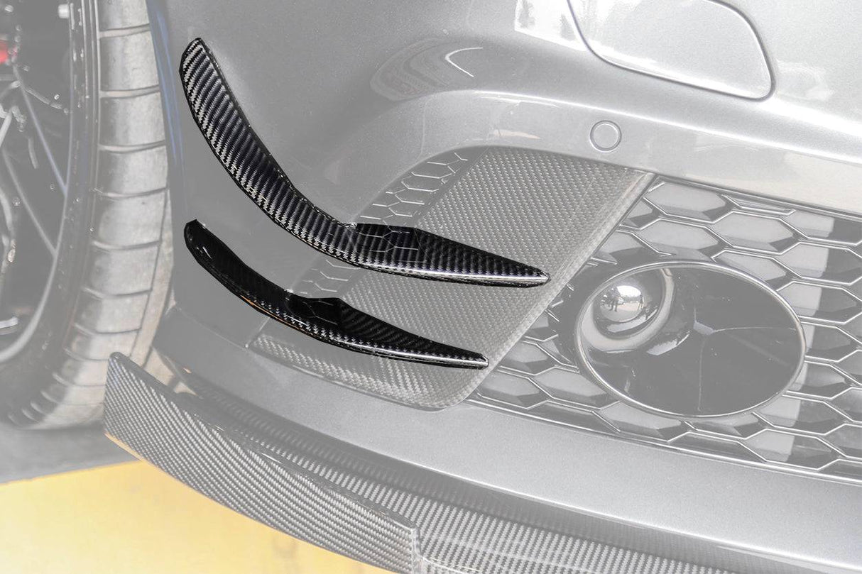 2013-2018 Audi RS6 C7 Avant BS Style Front Bumper Canards