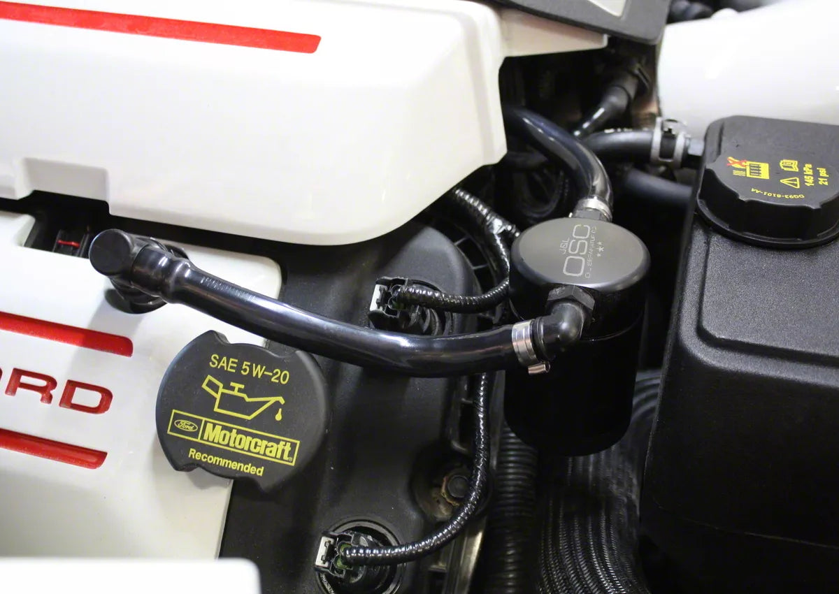 C&L Cold Air Intake; Black (15-17 Mustang Gt)