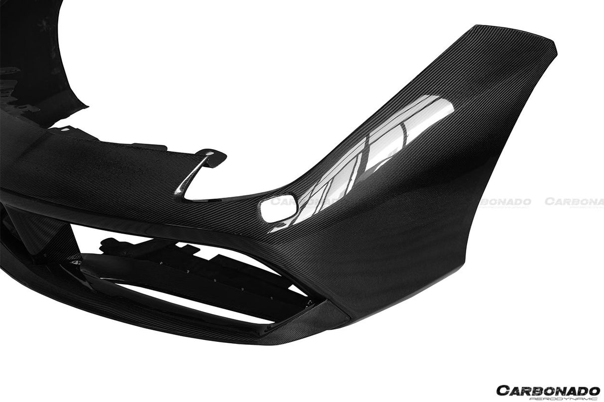 2015-2020 Ferrari 488 GTB Spider OE Style Carbon Fiber Front Bumper