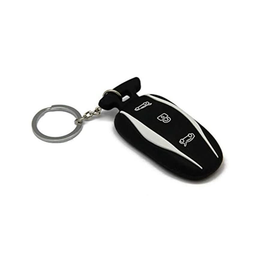 Premium Silicone Tesla Key Fob Cover | Embossed Buttons | Model S Design | Waterproof